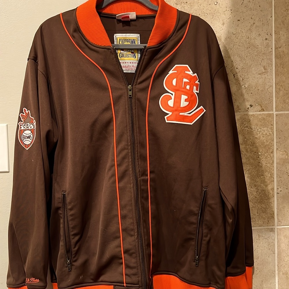 Mitchell & Ness Cooperstown Collection Jacket - St. Louis Browns